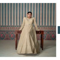 Sayuri Zarina Wholesale Free Size Stitched Gown With Dupatta