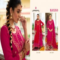 Rangoon Banno Wholesale Silk With Value Addition Work Khatli Hand Mirror Kurtis With Pant And Dupatta