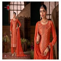 Triple AAA Loyal Vol-5 Wholesale Viscose Muslin Dhaga Dress Material