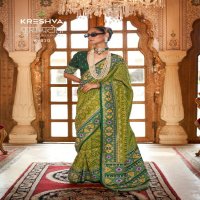 Kreshva Punya Patola Wholesale Super PV Silk With Patola Designer Sarees