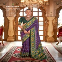 Kreshva Punya Patola Wholesale Super PV Silk With Patola Designer Sarees