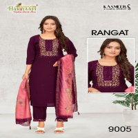 Hariyaali Rangat Wholesale Vetican Silk Kurtis With Pant With Dupatta