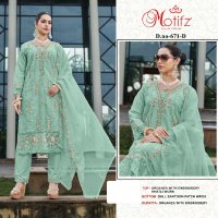 Motifz D.no 671 Wholesale Indian Pakistani Salwar Suits