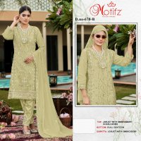 Motifz D.no 670 Wholesale Indian Pakistani Salwar Suits