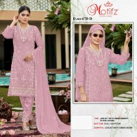 Motifz D.no 670 Wholesale Indian Pakistani Salwar Suits