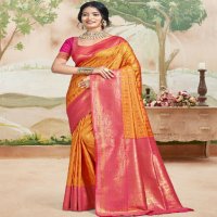 bunawat abhibhuti silk wedding festival wear silk fabric saree collection