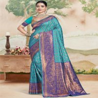 bunawat abhibhuti silk wedding festival wear silk fabric saree collection