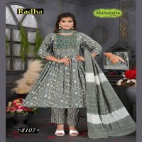 mahendra fashion radha vol 1 rayon print umbrella cut full stitch ladies suit