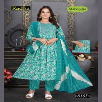 mahendra fashion radha vol 1 rayon print umbrella cut full stitch ladies suit