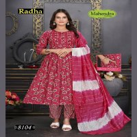 mahendra fashion radha vol 1 rayon print umbrella cut full stitch ladies suit