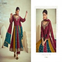 Glossy Simar Jahaan Wholesale Pure VIscose Chinon Cording Work Salwar Suits