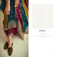 Glossy Simar Jahaan Wholesale Pure VIscose Chinon Cording Work Salwar Suits