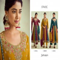 Glossy Simar Jahaan Wholesale Pure VIscose Chinon Cording Work Salwar Suits