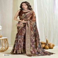 Vallabhi Jiya Vol-6 Wholesale Moss Georgette Ethnic Indian Sarees