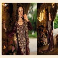 RANGATI PRESENT VELVET 36 VOL 2 BEAUTIFUL WORK WINTER PAKISTANI SALWAR KAMEEZ SUPPLIER