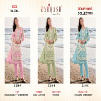 Zarqash Z-216 Wholesale Readymade Indian Pakistani Salwar Suits