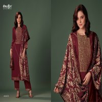 Omtex Aurum Wholesale Pure Pashmina Jacquard Winter Salwar Suits