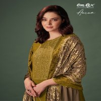 Omtex Aurum Wholesale Pure Pashmina Jacquard Winter Salwar Suits