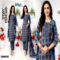 Hadippa Rosy Vol-1 Wholesale Heavy Capsule Fabrics Kurtis With Pant And Dupatta