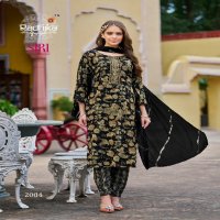 Radhika Siri Vol-2 Wholesale Reyon Capsule Print Kurtis With Pant And Dupatta