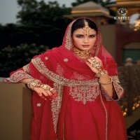 SUHAGINI VOL 5 BY KAILEE FASHION READYMADE SUIT FOR SPECIAL KARVA CHAUTH AND DURGA POOJA OCCASION