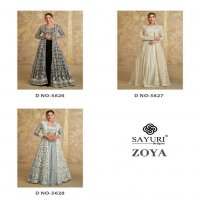 Sayuri Zoya Wholesale Real Georgette Free Size Stitched Salwar Suits