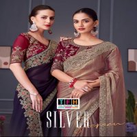 TFH Silver Screen Vol-20 Wholesale Function Wear Party Wear Sarees