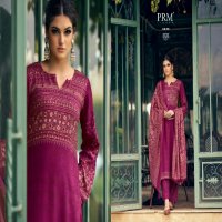 PRM Suraali Wholesale Viscose Pashmina With Fancy Hand Work Winter Salwar Suits