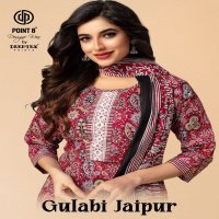 Deeptex Point 8 Gulabi Jaipuri Vol-1 Wholesale Anarkali Tops With Pant And Dupatta