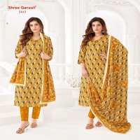 Shree Ganesh Samaiyra Vol-14 Wholesale Readymade Cotton Dresses