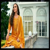 Lily And Lali Malang Vol-2 Wholesale Embroidery And Handwork Vichitra Silk Readymade Suits