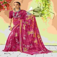 Vallabhi Navita Vol-9 Wholesale Georgette Fabrics Indian Sarees Catalog