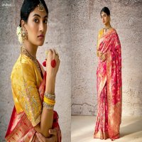 Kimora Sindhuri Kashi Wholesale Banarasi Silk With Heavy Handwork And Embroidery Designer Sarees