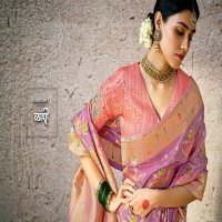 Kimora Sindhuri Kashi Wholesale Banarasi Silk With Heavy Handwork And Embroidery Designer Sarees