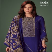 Omtex Anavila Wholesale Pure Pashmina Jacquard Winter Suits