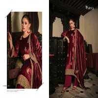 Varaa Fab Gull Ahmed Vol-1 Wholesale Pure VIscose Velvet Heavy Designer Embroidery Winter Suits