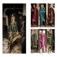 Varaa Fab Gull Ahmed Vol-1 Wholesale Pure VIscose Velvet Heavy Designer Embroidery Winter Suits