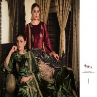 Varaa Fab Gull Ahmed Vol-1 Wholesale Pure VIscose Velvet Heavy Designer Embroidery Winter Suits