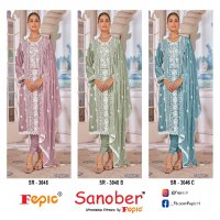 Fepic Sanober SR-3046 Wholesale Readymade Indian Pakistani Suits