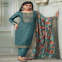 Vinay Kervin Aadhira Vol-7 Wholesale Viscose Pashmina Jacquard Winter Salwar Suits