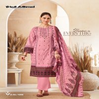 Gull Aahmed Alsaba Wholesale Pure Cotton With Embroidery Work Dress Material