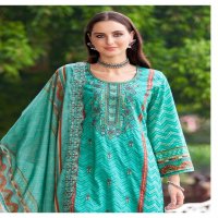 alok bin saeed vol 5 cambric cotton modern pakistani dress material