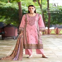 alok bin saeed vol 5 cambric cotton modern pakistani dress material