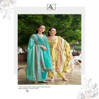 alok bin saeed vol 5 cambric cotton modern pakistani dress material