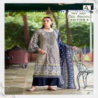 alok bin saeed vol 5 cambric cotton modern pakistani dress material