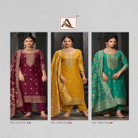 alok suits bloom touch beautiful jacquard pakistani suits