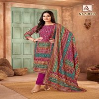 nazreen by alok suits viscose pashmina ladies suits