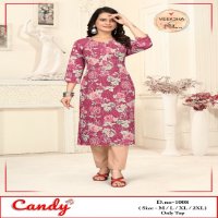 candy by veeksha lycra imported daily wear readymade combo set kurti