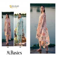 alzohaib m basics 1052 1053 pakistani print cotton suits