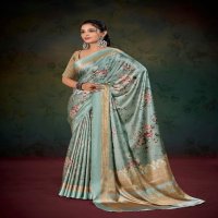 divyani vol 4 by kashvi creation 1001-1008 satin print saree